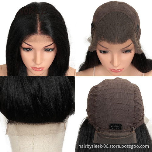 Popular Long straight synthetic wig for women High temperature fiber hair 613 ombre colored lace front wig synthetic hair wigs